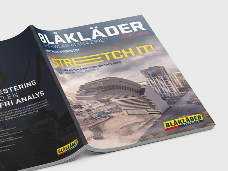 Blåkläder stretch it - kampanj av Brainforest